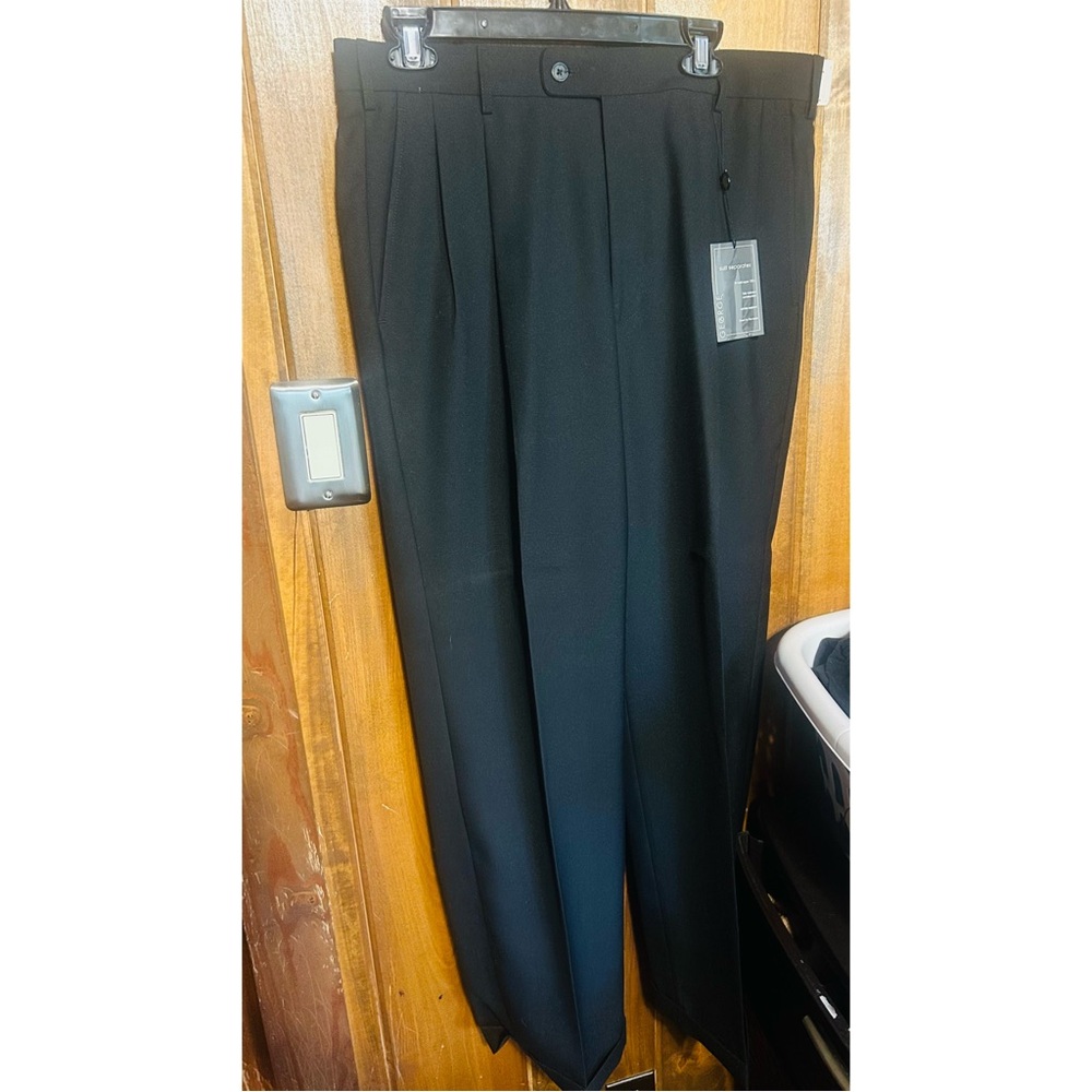George Classic Black Dress Pants
